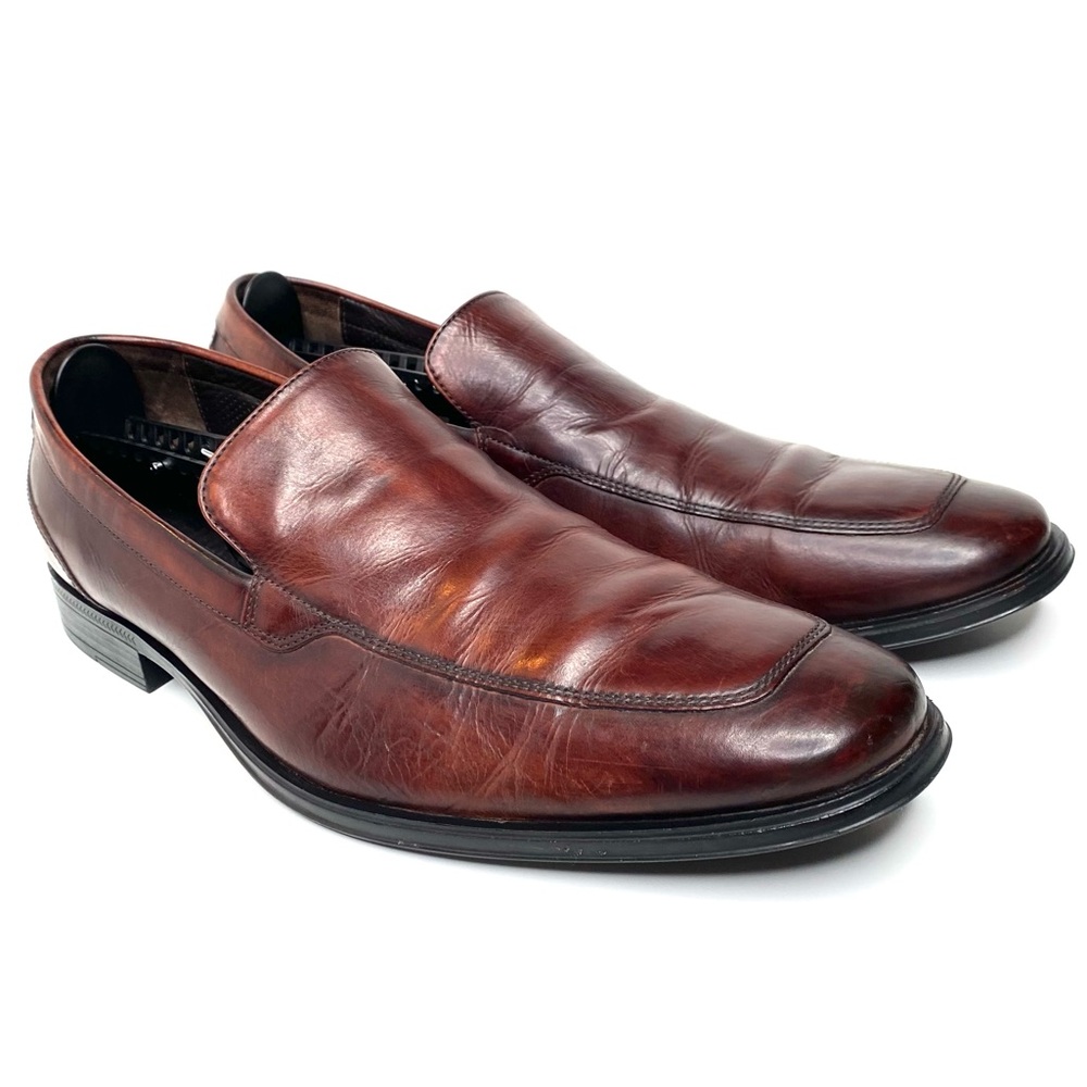 Cole Haan Air Dress Adams Venetian Mens Size 10 Brown Leather Dress Shoes C09165